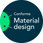 Logo de conformité Material Design